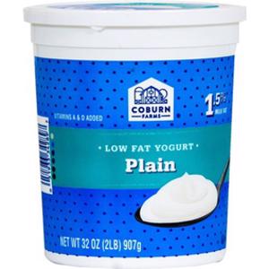 Coburn Farms Lowfat Yogurt