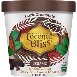 Coconut Bliss Dark Chocolate Ice Cream