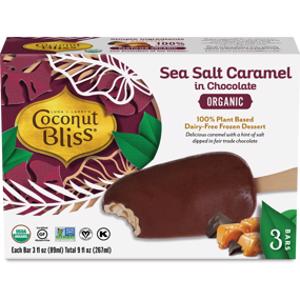 Coconut Bliss Sea Salt Caramel in Chocolate Bar