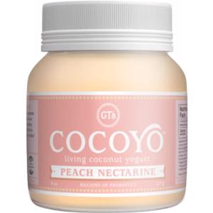 CocoYo Peach Nectarine Living Coconut Yogurt