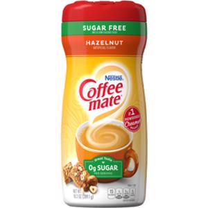 Coffee Mate Sugar Free Hazelnut Powder Coffee Creamer