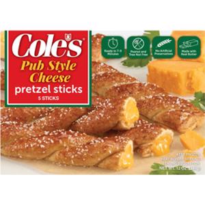 Cole's Pub Style Cheese Pretzel Sticks