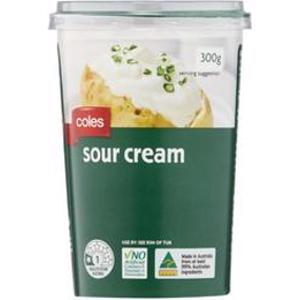 Coles Sour Cream