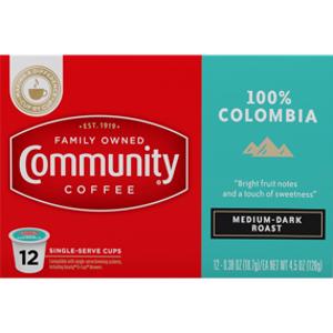 Community Coffee 100% Colombia Coffee Pods