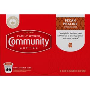 Community Coffee Pecan Praline Coffee Pods