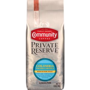 Community Coffee Private Reserve Colombia Ground Coffee