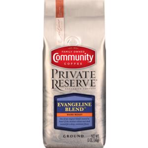 Community Coffee Private Reserve Evangeline Blend Ground Coffee