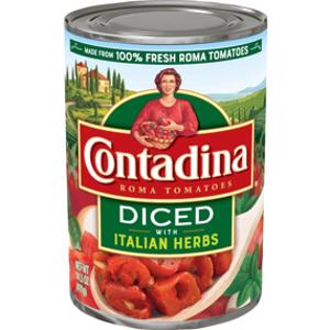 Contadina Diced Tomatoes w/ Italian Herbs