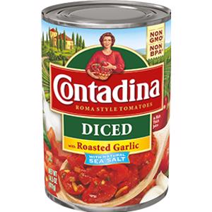 Contadina Diced Tomatoes w/ Roasted Garlic