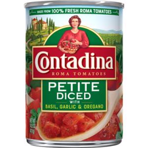 Contadina Petite Diced Tomatoes w/ Basil, Garlic & Oregano