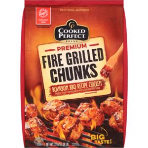 Cooked Perfect Bourbon BBQ Fire Grilled Chicken Chunks