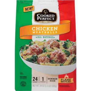 Cooked Perfect Chicken Meatballs