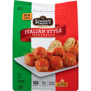 Cooked Perfect Italian Style Meatballs