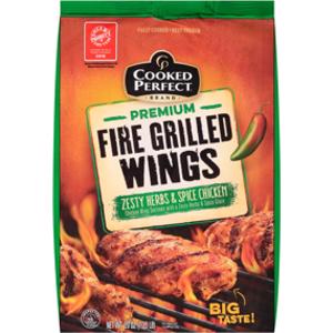 Cooked Perfect Zesty Herbs & Spice Fire Grilled Wings