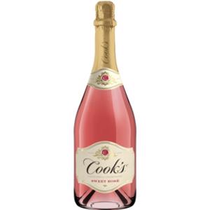 Cook's California Champagne Sweet Rose Wine
