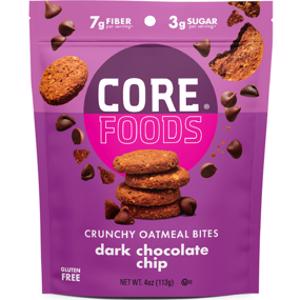 Core Foods Dark Chocolate Chip Crunchy Oatmeal Bites