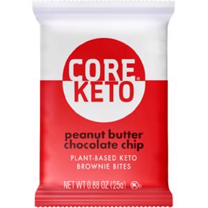 Core Foods Keto Peanut Butter Chocolate Chip Brownie Bites