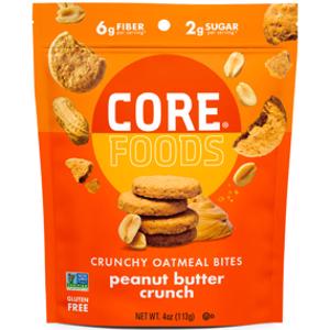 Core Foods Peanut Butter Crunchy Oatmeal Bites