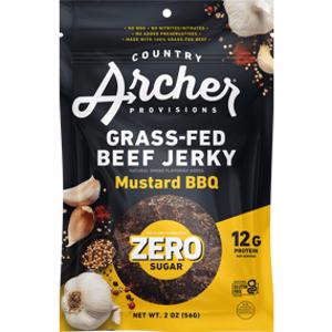 Country Archer Zero Sugar Mustard BBQ Beef Jerky