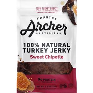 Country Archer Sweet Chipotle Turkey Jerky