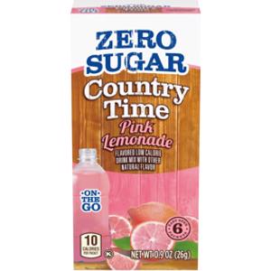 Country Time Zero Sugar Pink Lemonade Drink Mix