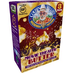 Cousin Willie's Movie Theater Butter Microwave Popcorn
