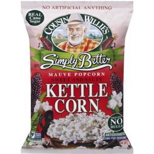 Cousin Willie's Simply Better Sweet & Salty Kettle Popcorn