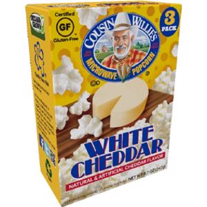Cousin Willie's White Cheddar Popcorn