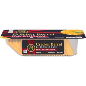 Cracker Barrel Extra Sharp Cheddar Cheese Cracker Cuts