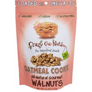 Crazy Go Nuts Oatmeal Cookie Walnuts