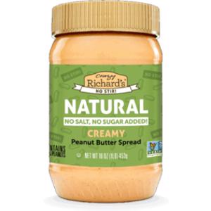 Crazy Richard's Natural Peanut Butter Spread