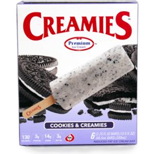 Creamies Cookies & Creamies Ice Cream Bar