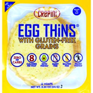 Crepini Egg Thins w/ Gluten-Free Grains