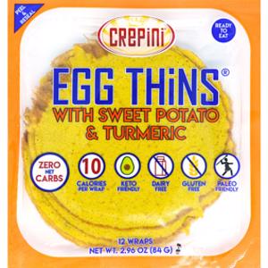 Crepini Egg Thins w/ Sweet Potato