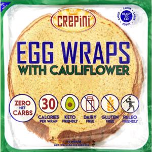 Crepini Egg Wraps w/ Cauliflower