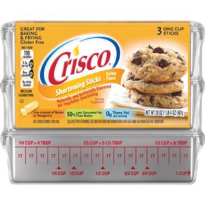 Crisco Butter Flavor Shortening Sticks