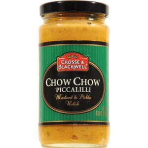 Crosse & Blackwell Chow Chow Piccalilli Mustard & Pickle Relish