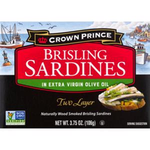 Crown Prince Brisling Sardines in Olive Oil