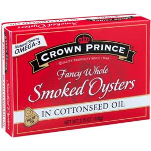 Crown Prince Smoked Oysters