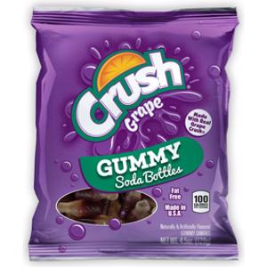 Crush Grape Gummy Soda Bottles
