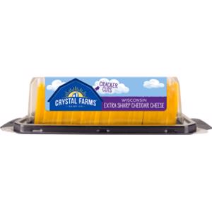 Crystal Farms Extra Sharp Cheddar Cheese Cracker Cuts