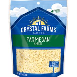 Crystal Farms Finely Shredded Parmesan Cheese