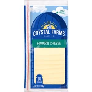 Crystal Farms Havarti Cheese Slices