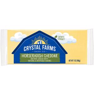 Crystal Farms Horseradish Cheddar Cheese