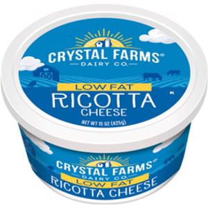 Crystal Farms Low Fat Ricotta Cheese