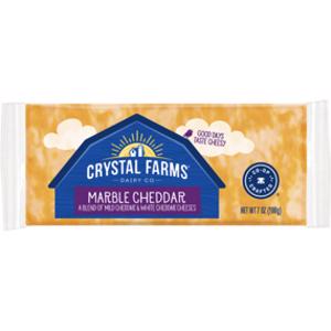 Crystal Farms Marble Cheddar Cheese