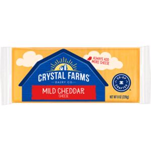 Crystal Farms Mild Cheddar Cheese