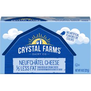 Crystal Farms Neufchatel Cheese