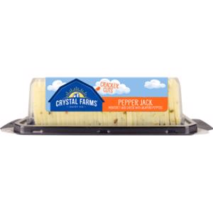 Crystal Farms Pepper Jack Cheese Cracker Cuts