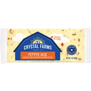 Crystal Farms Pepper Jack Cheese